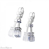 Серьги Coeur de Lion Crystal Silver 4015/20-1817