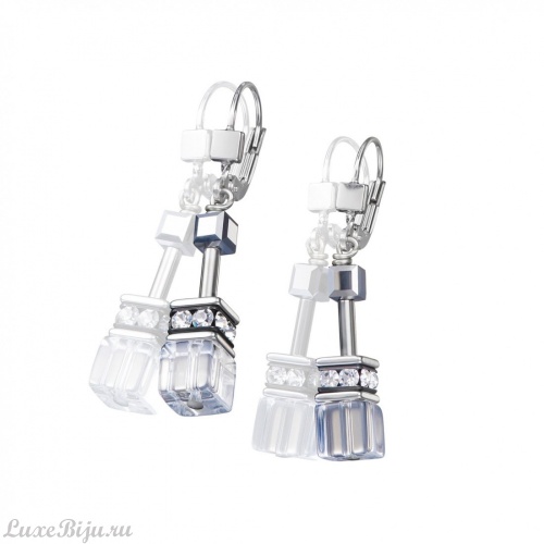 Серьги Coeur de Lion Crystal Silver 4015/20-1817