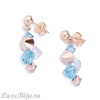 Серьги Coeur de Lion Aqua 4952/21-2000