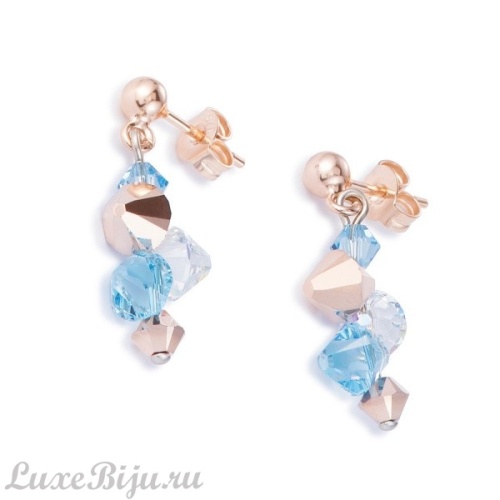 Серьги Coeur de Lion Aqua 4952/21-2000