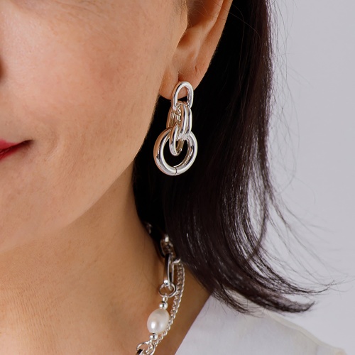 Серьги Fiore Luna Nodules, AL4504 S фото 4