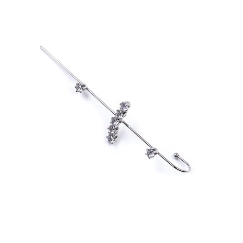 Серьга Moon Paris, Ringo, кафф, с кристаллами, MR-22.04-180 серебристый