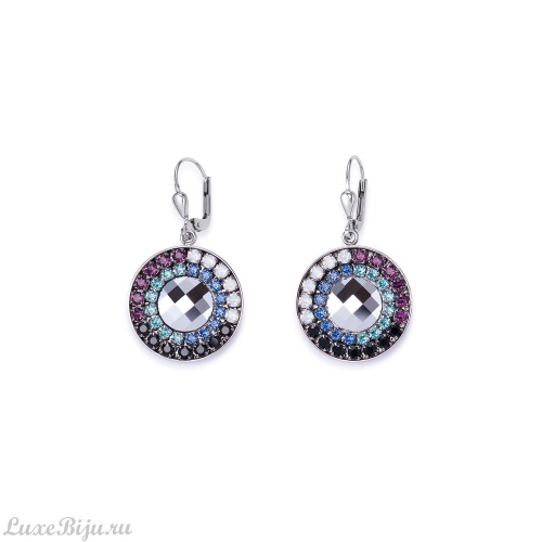 Серьги Coeur de Lion Multicolor Fancy 4836/20-1568