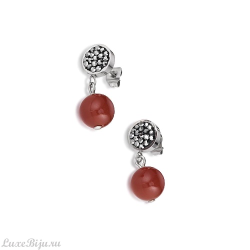Серьги Coeur de Lion Multicolor Gemstone 4887/21-1561 фото 2