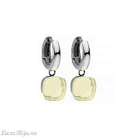 Серьги Qudo Firenze Powder Yellow 300324 BW/S