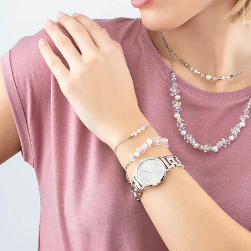 Браслет Coeur de Lion White-Silver, 1124/30-1417 фото 2