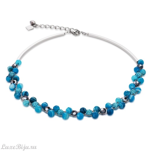 Колье Coeur de Lion Turquoise, 4895/10-0600