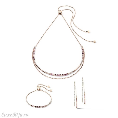 Браслет Coeur de Lion Rose Gold Lilac 5073/30-0829 фото 2