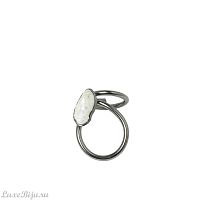 Кольцо Katerina Vassou, Downbeat, с жемчугом, KV26.1-406064B серебристый, 19