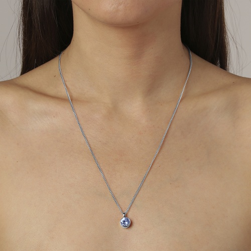 Колье Dyrberg Kern ETTE SS LIGHT BLUE, 350842 BL/S фото 2