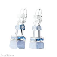 Серьги Coeur de Lion Light Blue 4017/20-0720