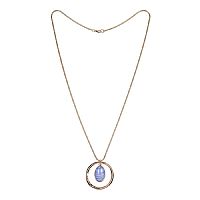 Колье Fiore Luna SAPPHIRINE AGATE, LN5141 BL/G