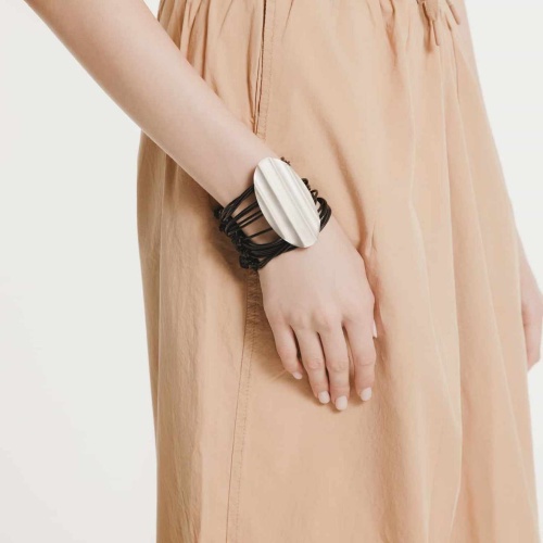 Браслет Katerina Vassou, Gable, в стиле авангард, KV24.2-401297S серебристый фото 2