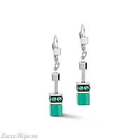 Серьги Coeur de Lion Green, 2838/20-0500