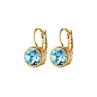 Серьги Dyrberg Kern LOUISE SG AQUA, 420015 BL/G