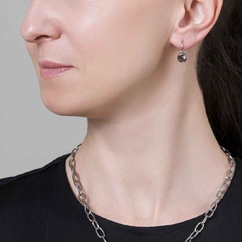 Серьги Dyrberg Kern MADU SS GREY, 450141 фото 2