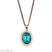 Колье Qudo Tivola Indicolite 404511.1 BL/RG