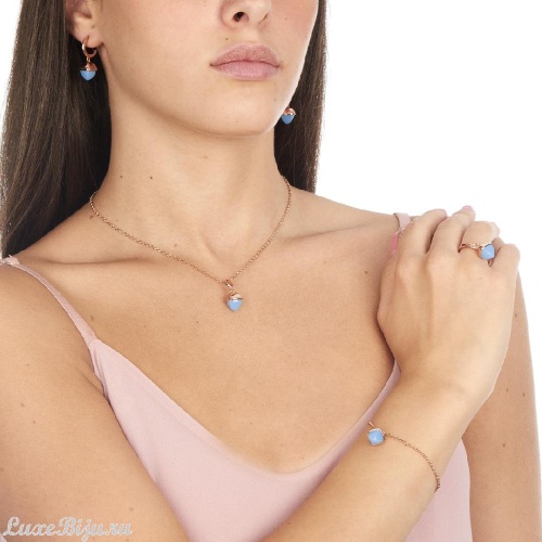 Серьги Boccadamo Caleida Blue XOR523RC BL/RG фото 3