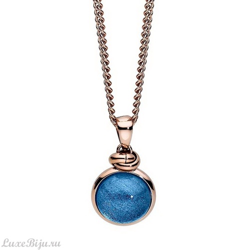 Колье Qudo Caneva Big dark blue, *216532 RG/BL