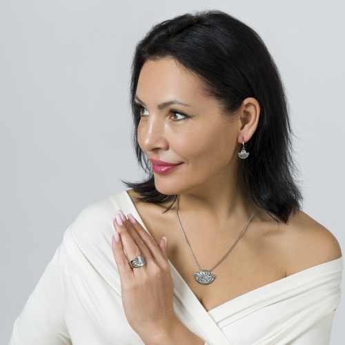 Серьги Fiore Luna, AE03598-6A фото 4