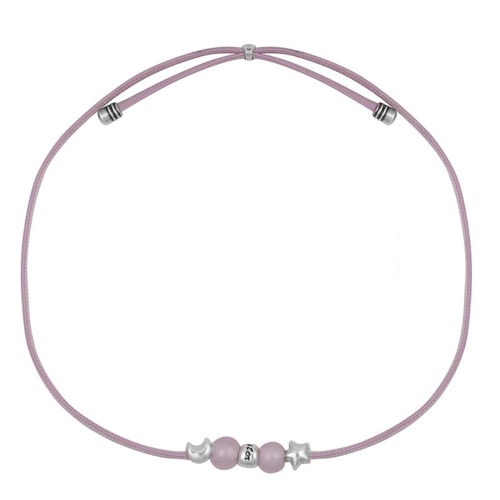 Колье Ciclon, Surtido motive, с муранским стеклом, CN-232800-1 розовый