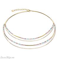 Колье Coeur de Lion Multicolor Pastell Romantic, 5040/10-1558