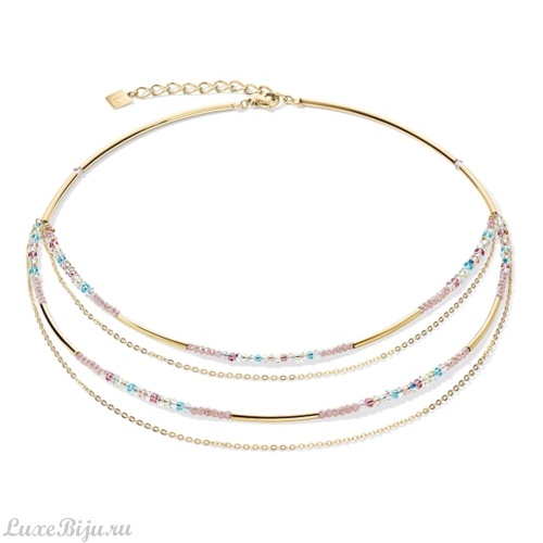 Колье Coeur de Lion Multicolor Pastell Romantic, 5040/10-1558