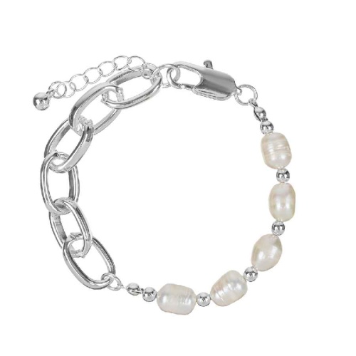 Браслет Fiore Luna Pearl Сarabiner, CL1018 S