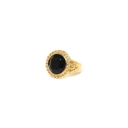 Кольцо Nature Bijoux, Darwin, со вставкой из рога, NB23.2-19-24987 черный фото 4