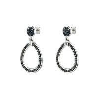 Серьги Fiore Luna Jet Nut, A2103SW-E05.4 BW/S