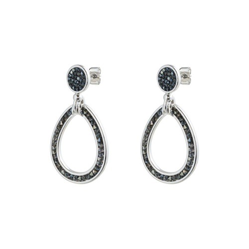 Серьги Fiore Luna Jet Nut, A2103SW-E05.4 BW/S