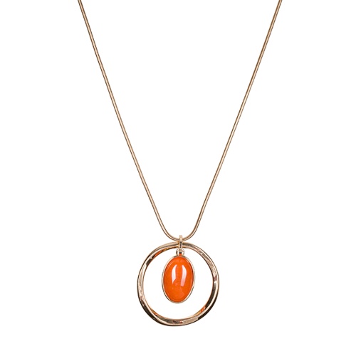 Колье Fiore Luna ORANGE OPAL, LN5140 R/G фото 3