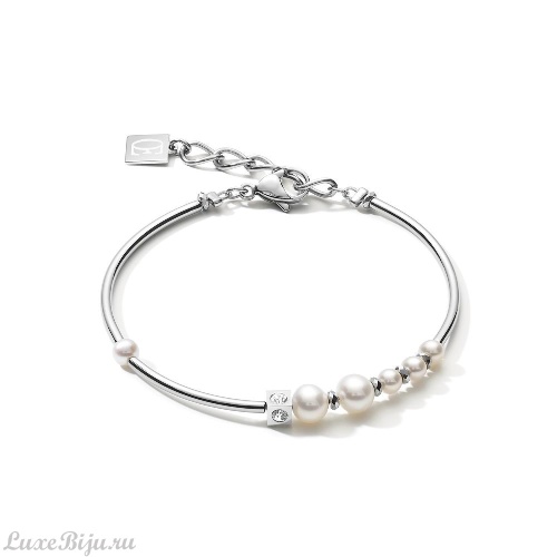 Браслет Coeur de Lion Asymmetry White-Silver 1102/30-1417 фото 3