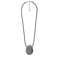Колье Nature Bijoux, Rivoli, с перламутровой мозайкой, NB26.2-15-43901 серый