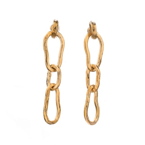 Серьги Estrosia, металл, ES-OREQ1-1A золотистый