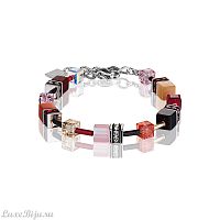 Браслет Coeur de Lion Red-Rose-beige 2838/30-0326