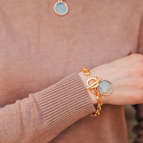 Браслет Fiore Luna Mare Black Shell, CL6008 G фото 2