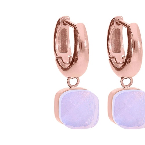 Серьги Qudo Firenze Rose Water Opal, 300314 R/RG фото 5