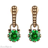 Серьги Fiore di Firenze OR0588-2033 SMERALDO