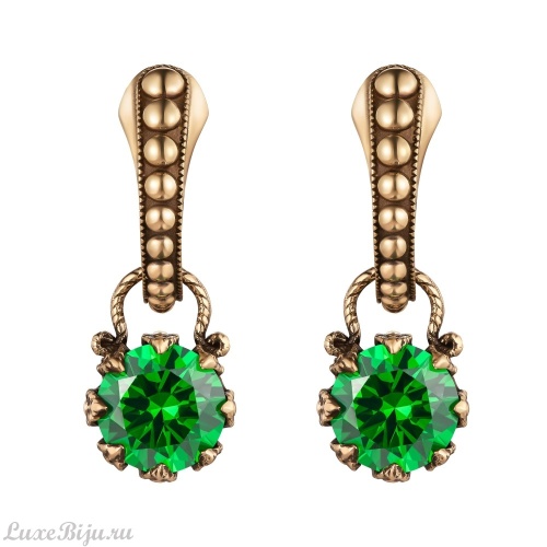 Серьги Fiore di Firenze OR0588-2033 SMERALDO