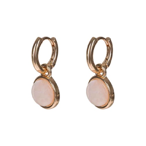 Серьги Fiore Luna ROSE QUARTZ, LE1113 R/G