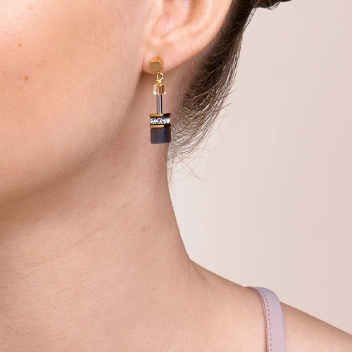 Серьги Coeur de Lion Grey-Gold, 2839/21-1216 фото 5