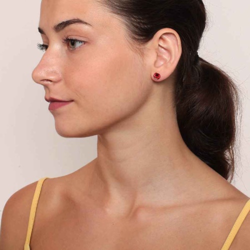 Пусеты Fiore Luna Light Rose SWE298 LR RG фото 3