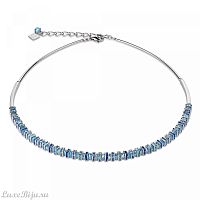 Колье Coeur de Lion Light Blue 4858/10-0720