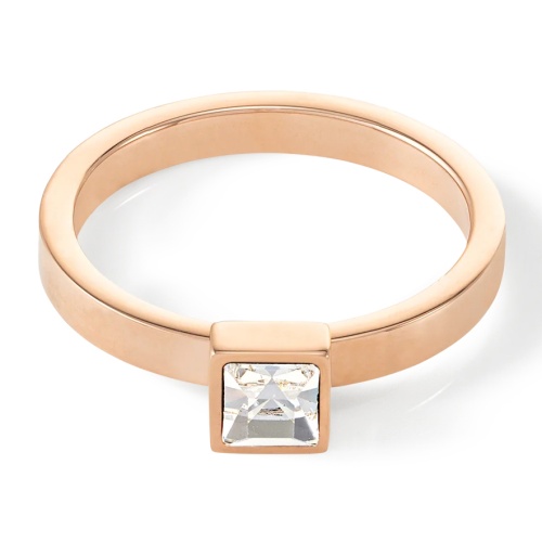 Кольцо Coeur de Lion Crystal-Rose gold, 0501/40-1822 52 фото 5