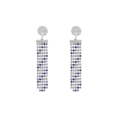 Серьги VIDDA, Eternity, с кристаллами Swarovski, VD23.2-01799 голубой