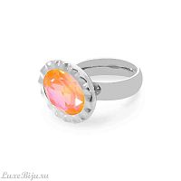 Кольцо Qudo TIVOLA UNICA big (S/P) Crystal orange ignite 54, 688420