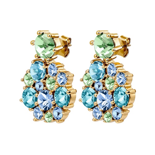 Серьги Dyrberg Kern FREESIA SG AQUA, 480064