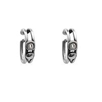 Серьги Ciclon, Haruko, кафф, с чешским кристаллом, CN-223604 хрустальный