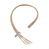 Колье Katerina Vassou, Stormi, с кварцем, KV23-307594GW золотистый